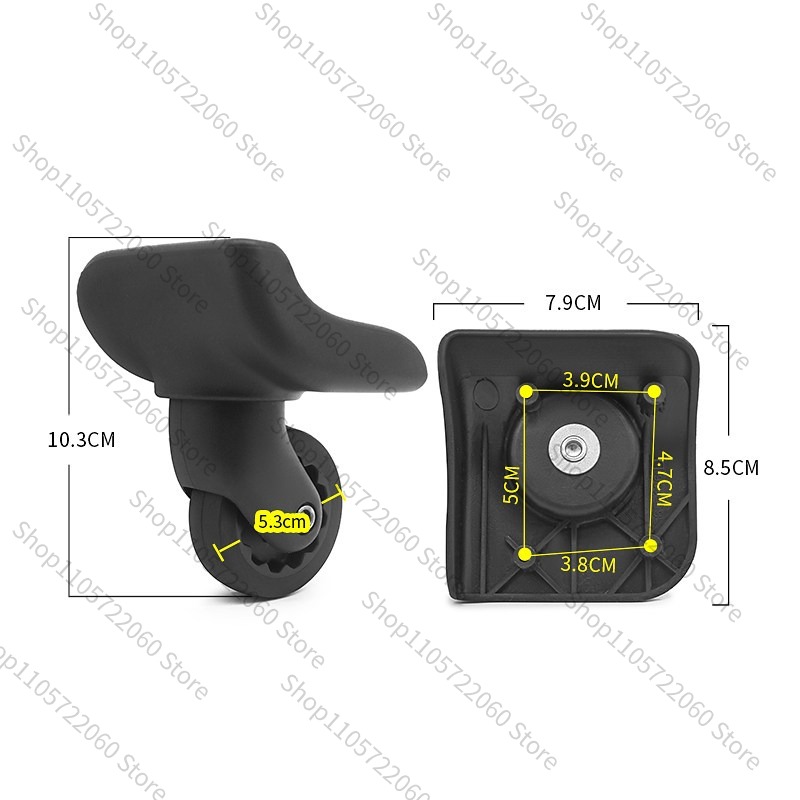 Silent Replacement Luggage Wheels - For BW042# Replacement Luggage Wheel for