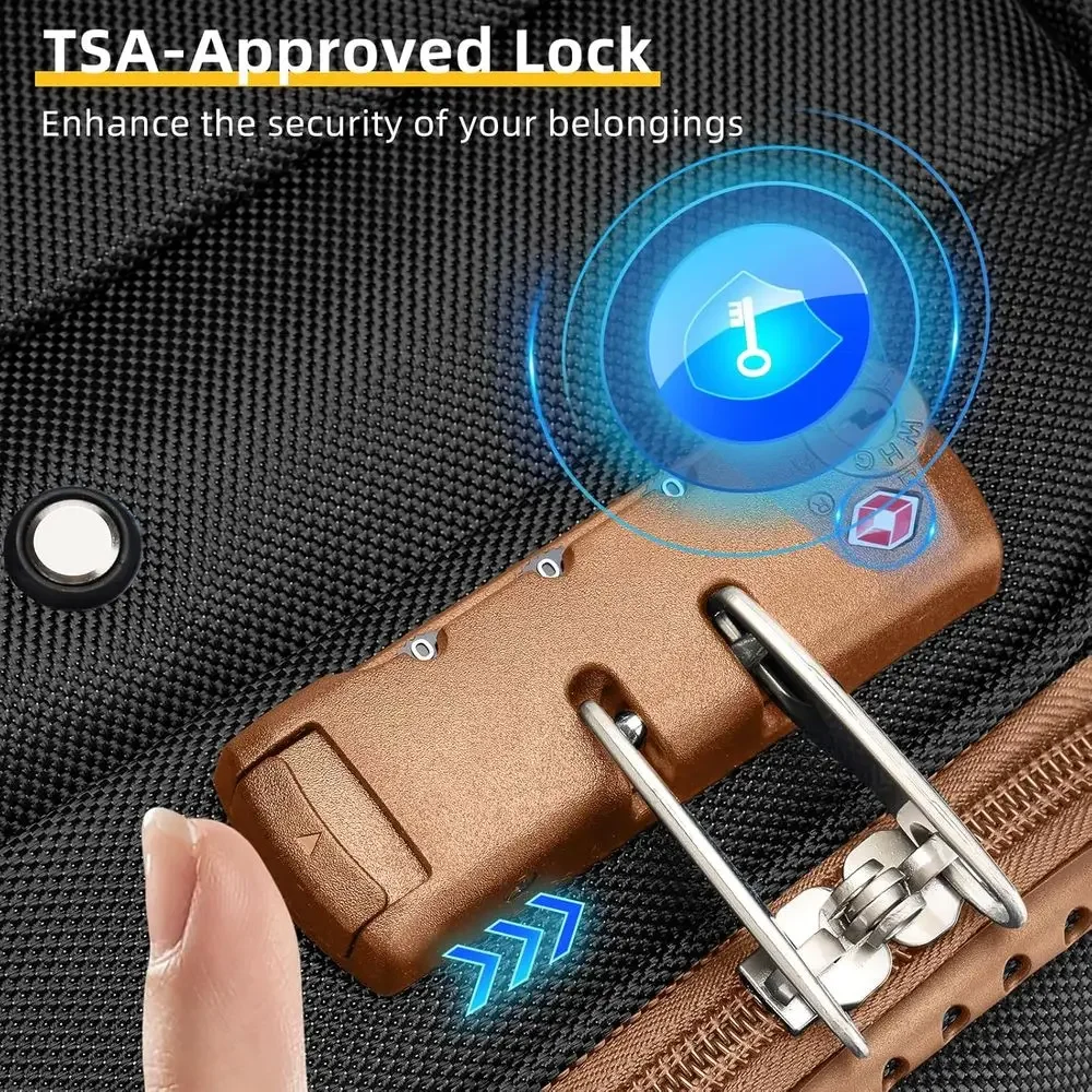 5-Piece Expandable Suitcase Se - Expandable Hard Shell Luggage Set recension och pris