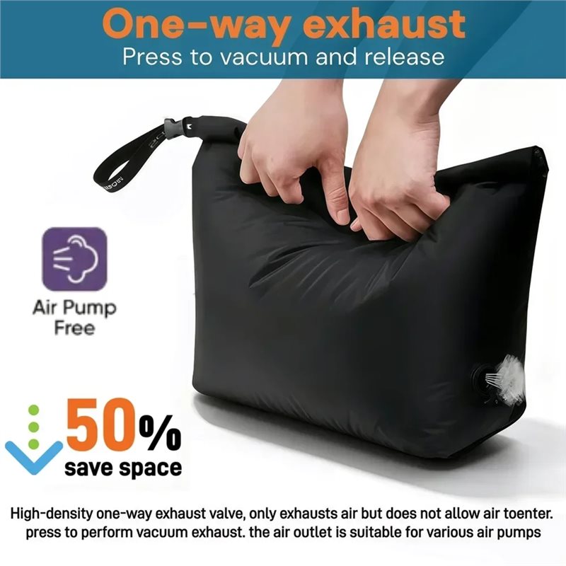 A25F-Reusables Clothes Organiz - Foldable Rolling Luggage Bag recension och pris