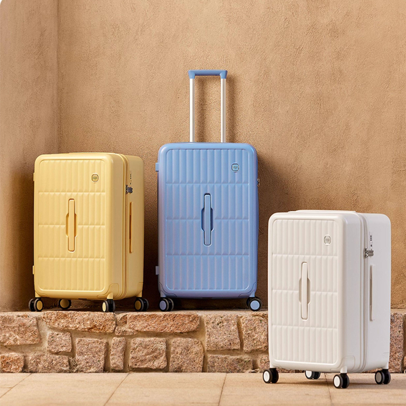 Side Opening Lid Suitcase Envi - Spinner Wheel Rolling Suitcase 20 Inch recension och pris