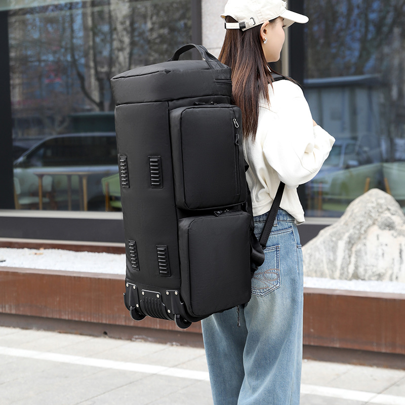 New Oxford Cloth Travel Bag Fo - Foldable Rolling Luggage Bag recension och pris