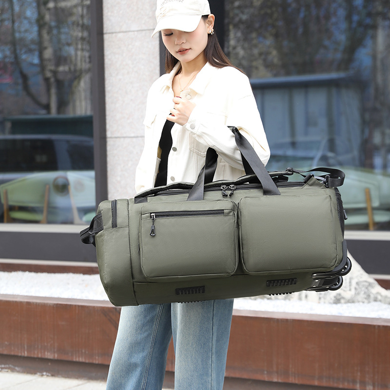 New Oxford Cloth Travel Bag Fo - Foldable Rolling Luggage Bag recension och pris