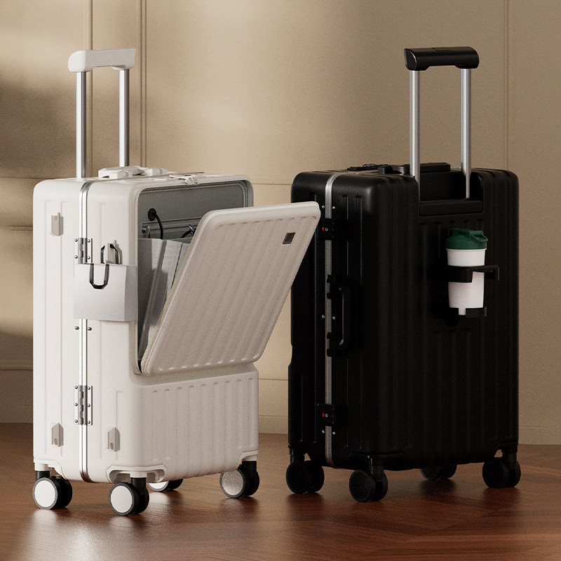 Multi-functional 20” 24” 26” F - Aluminum Frame Carry On Luggage recension och pris