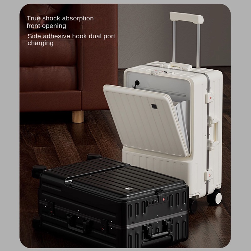 Multi-functional 20” 24” 26” F - Aluminum Frame Carry On Luggage recension och pris