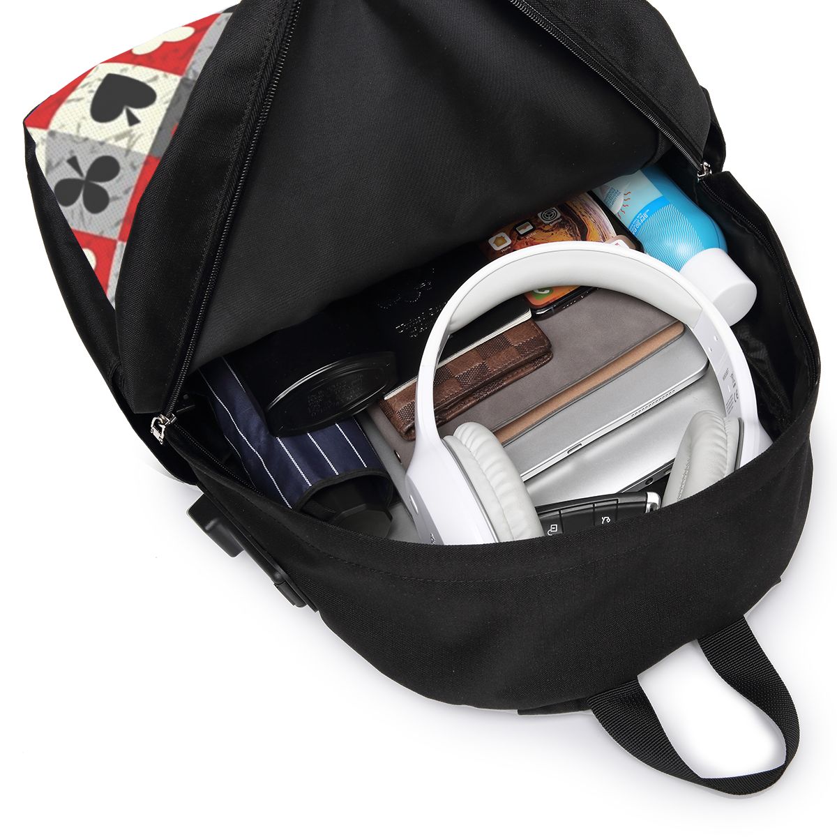 Playing Cards Poker Print Back - Travel Bags recension och pris