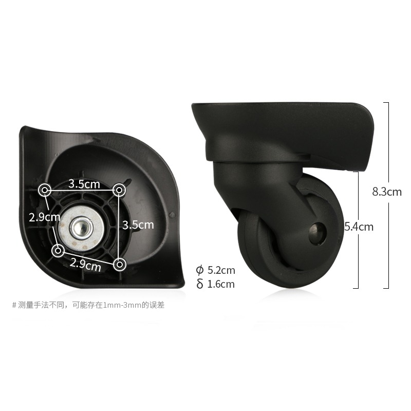 Luggage Wheels for Samsonite A - Silent Replacement Luggage Wheels recension och pris