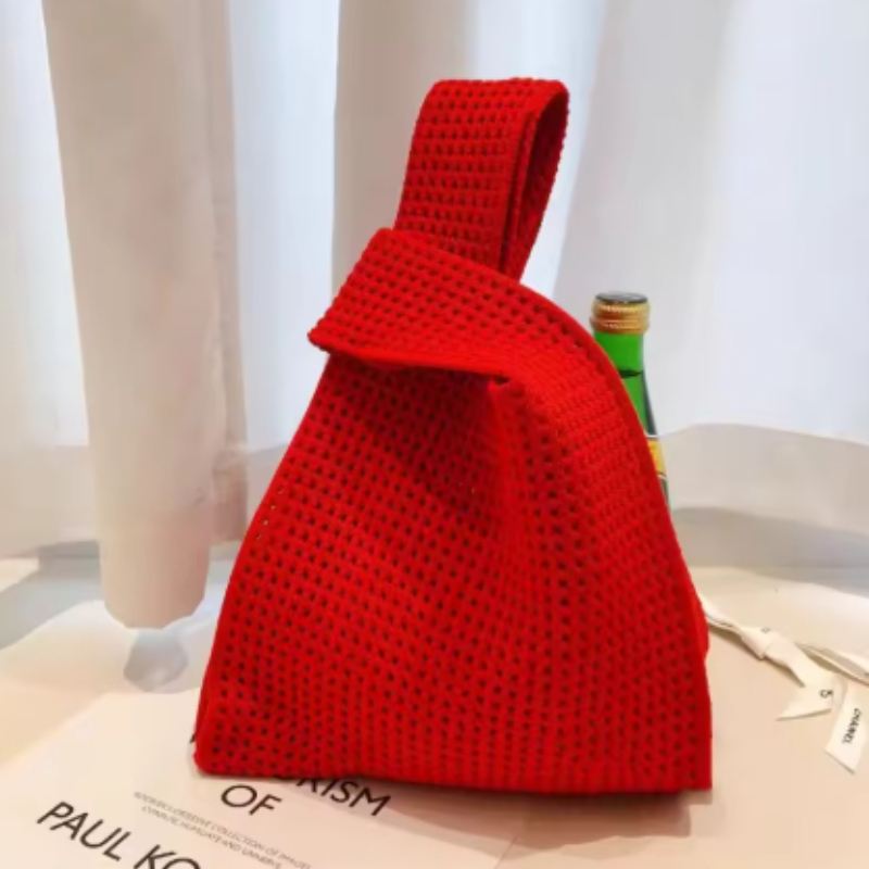 Women Beach Bag Hollow Knit Kn - Cosmetic Bags recension och pris
