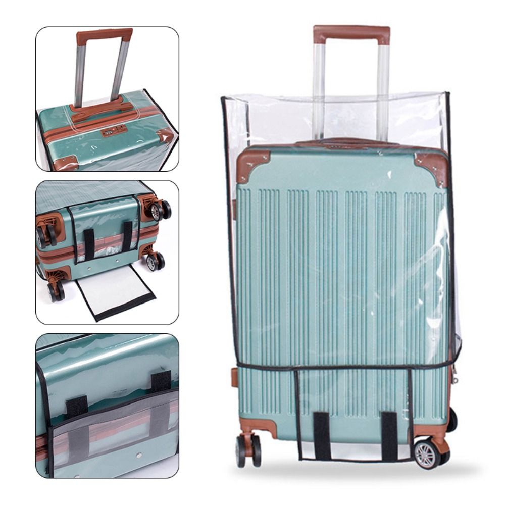 Transparent PVC Waterproof Pro - Luggage Protective Cover Transparent recension och pris